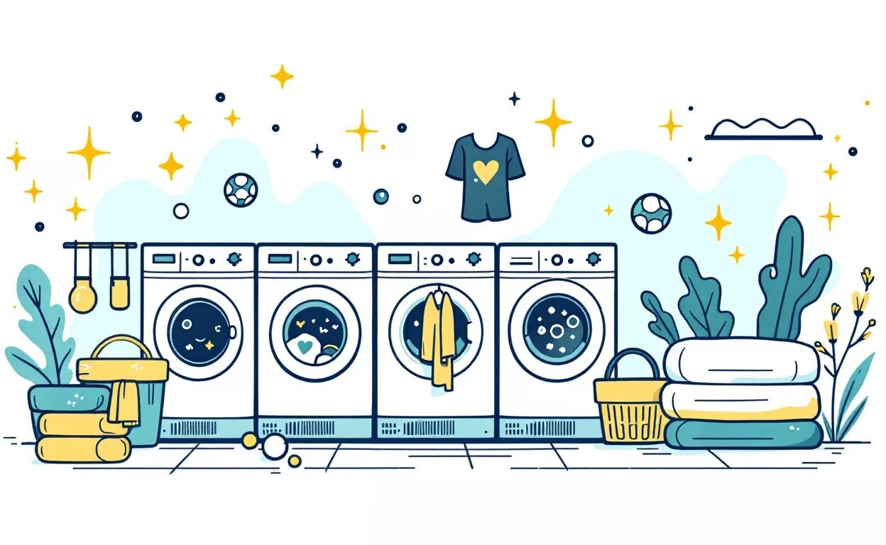 Mad About Laundry - Home - Services - Graphic - Wash, Dry & Fold
